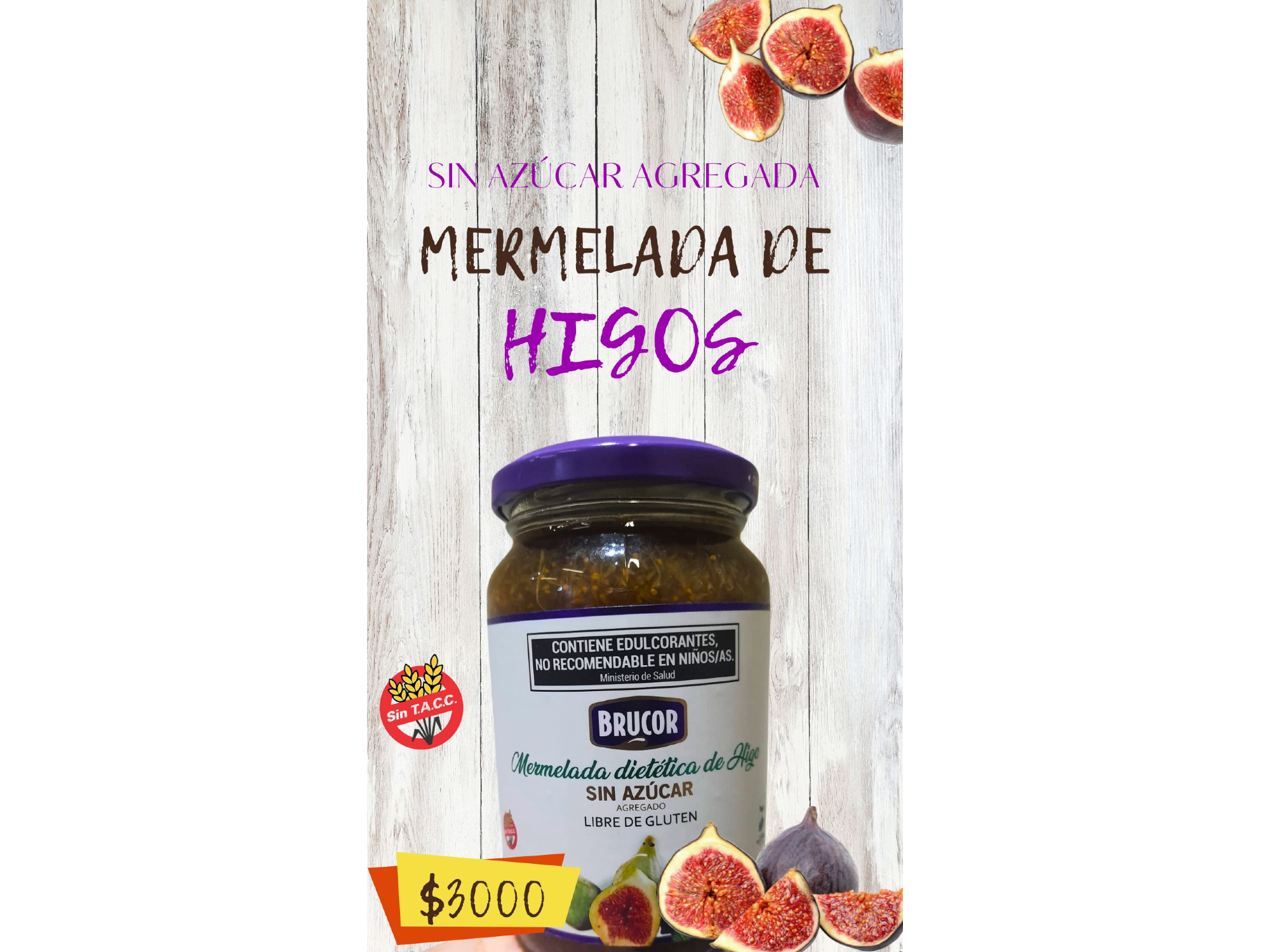 MERMELADA DE HIGO BRUCOR