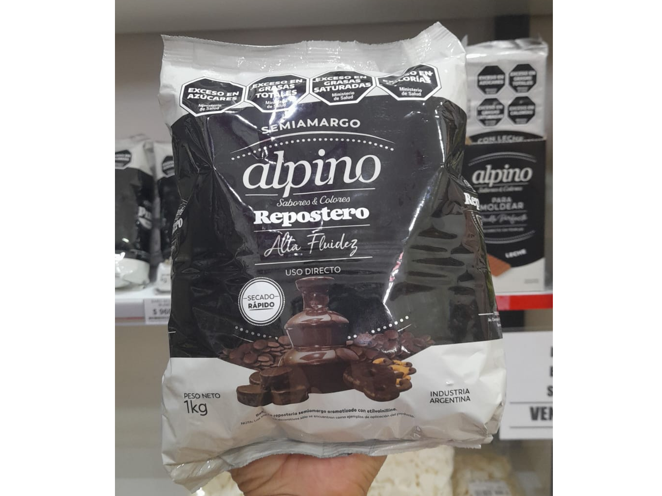 BAÑO REPOSTERIA ALPINO S/A X KG