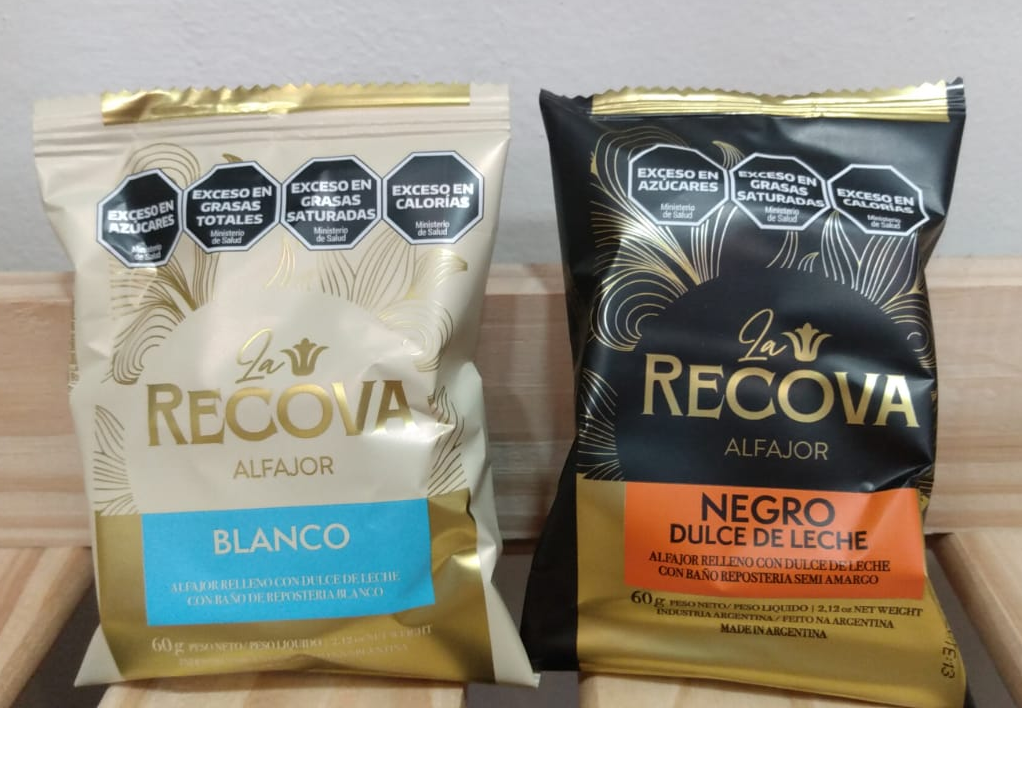 ALFAJOR RECOVA X 60 GR.