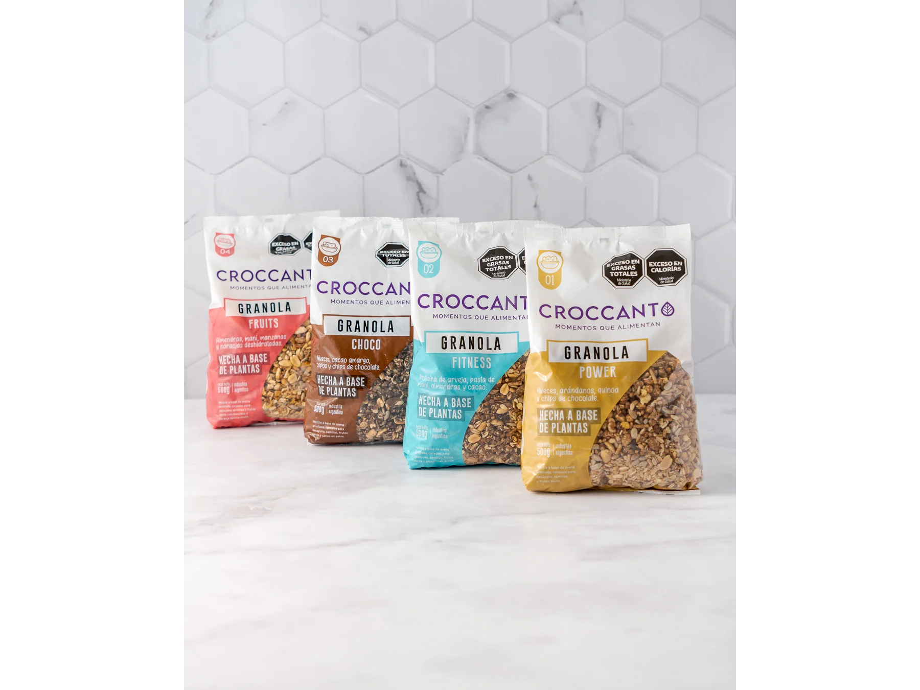 GRANOLAS CROCCANTO X 500 GR