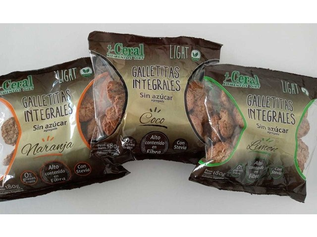 GALLETITAS CERAL INTEGRALES X180 GRS.
