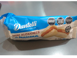 ALFAJORCITOS DE MAICENA DANTELLI X 110 GR