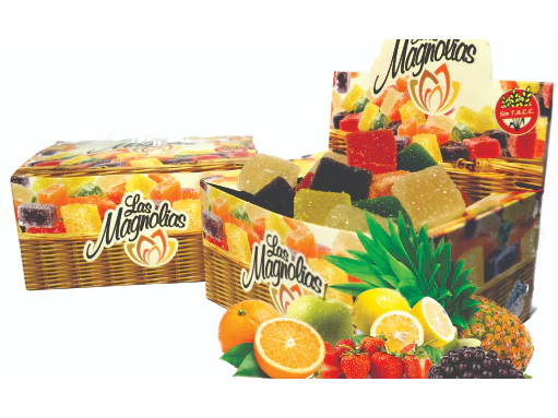 BOMBONES FRUTALES LA MAGNOLIA CAJA X 54 UN