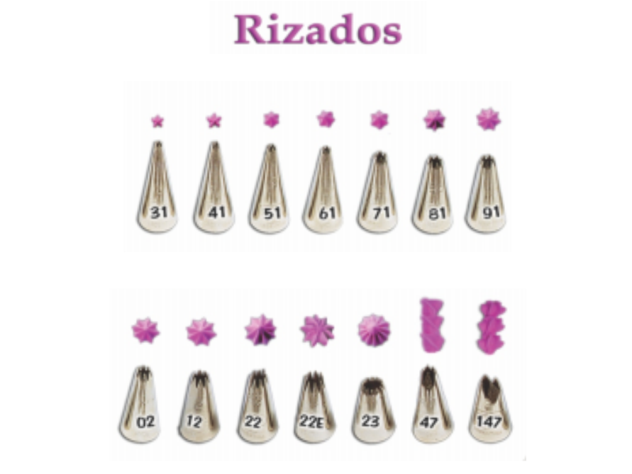 RIZADOS BOQUILLA CHICA