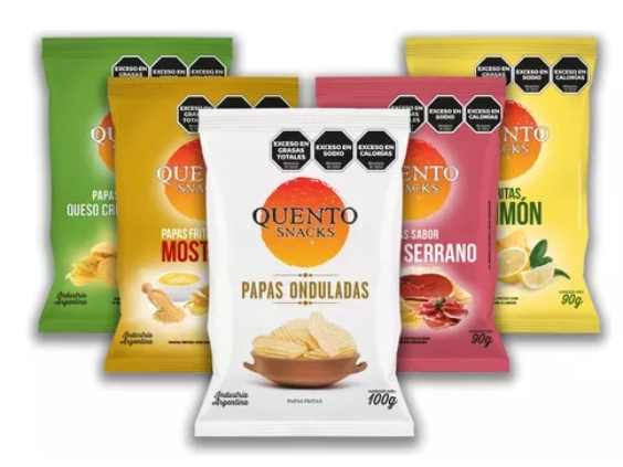PAPAS FRITAS SABORIZADAS QUENTO