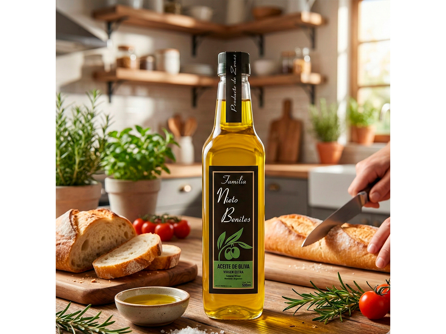 ACEITE DE OLIVA NIETO BENITES X 500 ML