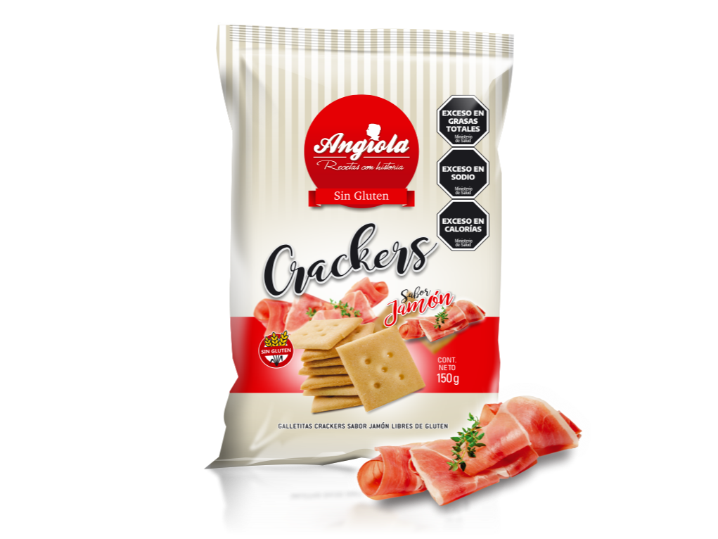 CRACKERS ANGIOLA X 150GRS.