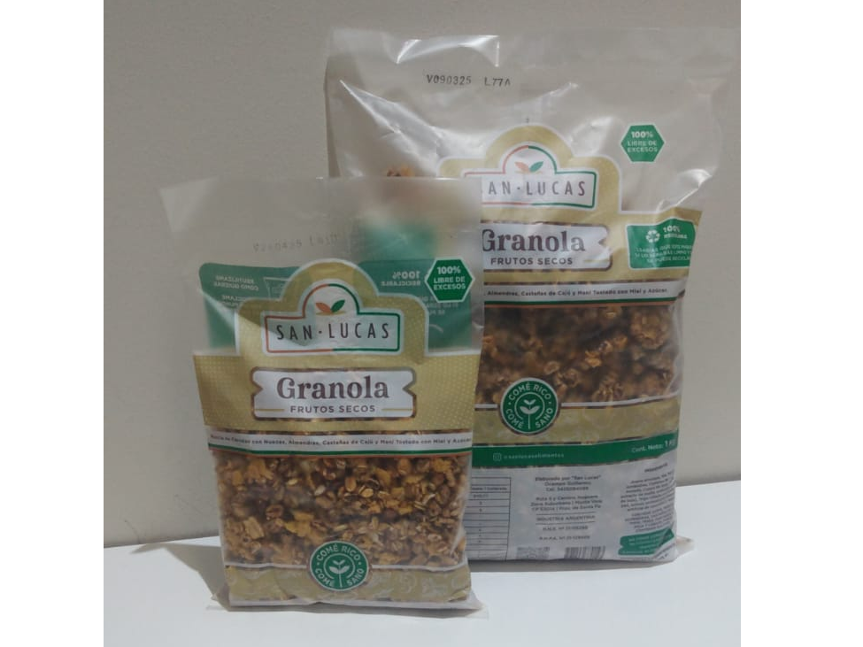 GRANOLA SAN LUCAS FRUTOS SECOS