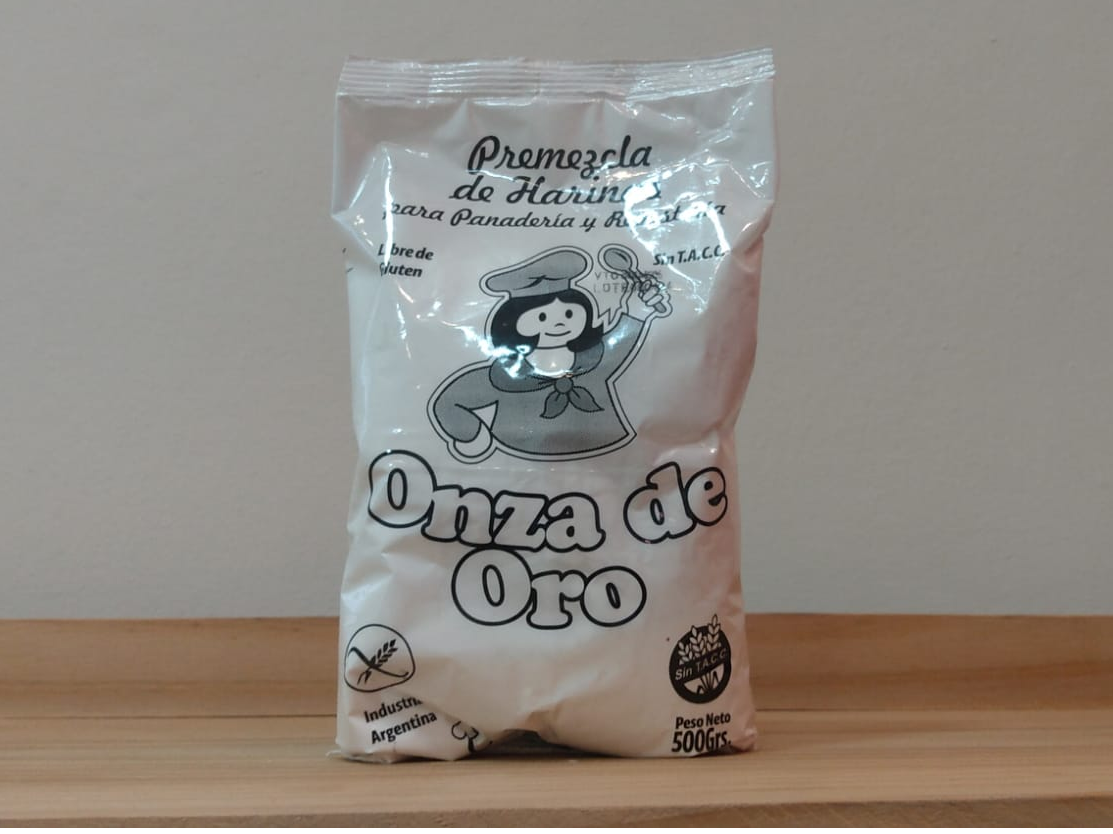 PREMEZCLA ONZA DE ORO SIN TACC X 500 GRS