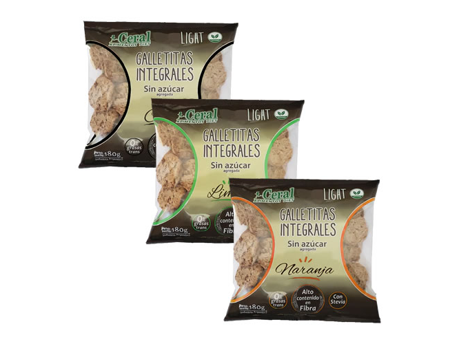 GALLETITAS CERAL (SIN AZUCAR AGREGADA)  X 190 GRS