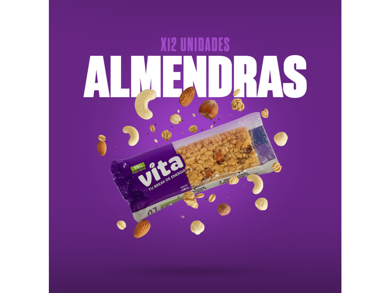 BARRITAS Y BITES VITA X 55 GRS
