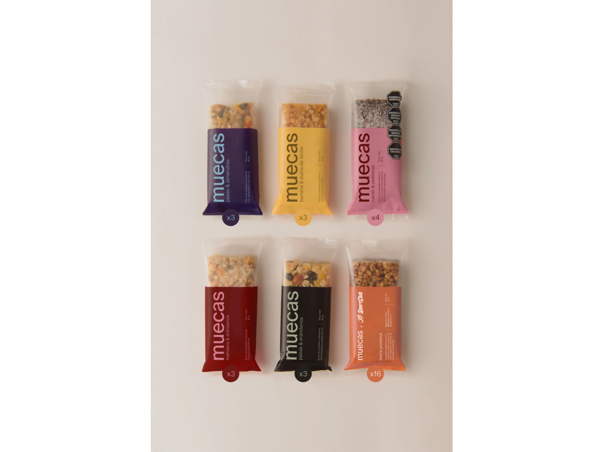 BARRITAS MUECAS X 45 GRS