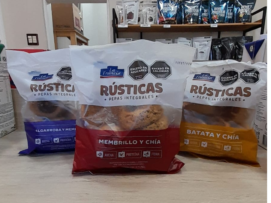 PEPAS RUSTICAS DE MEMBRILLO LA FRANCIA X 250 GR