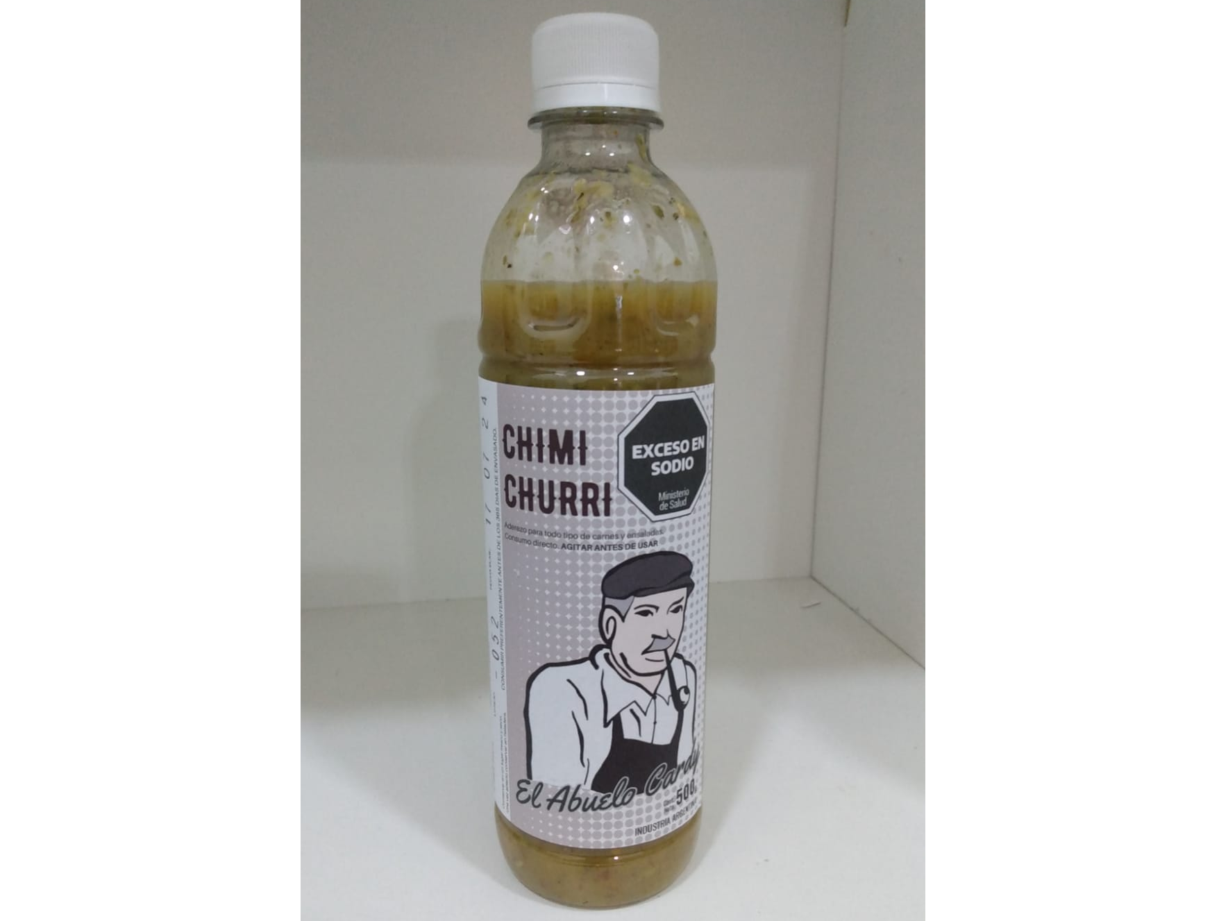 CHIMICHURRI EL ABUELO CARDY X 500 GR.