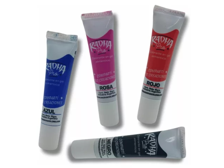 COLORANTE GEL ALIMENTICIO X 15GR.