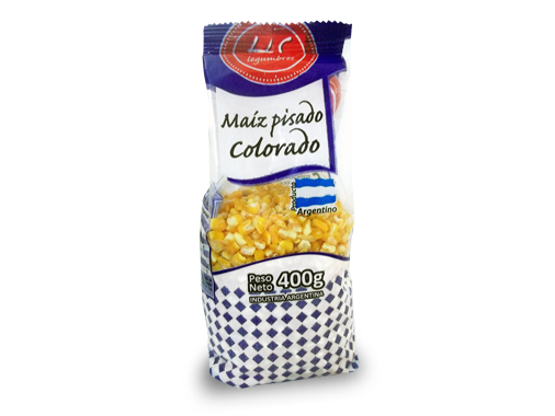MAIZ PISADO COLORADO HS x 400 GRS