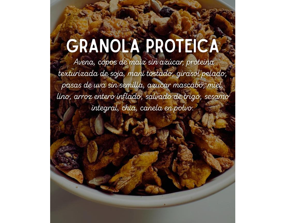 GRANOLA PROTEICA x 1 kg