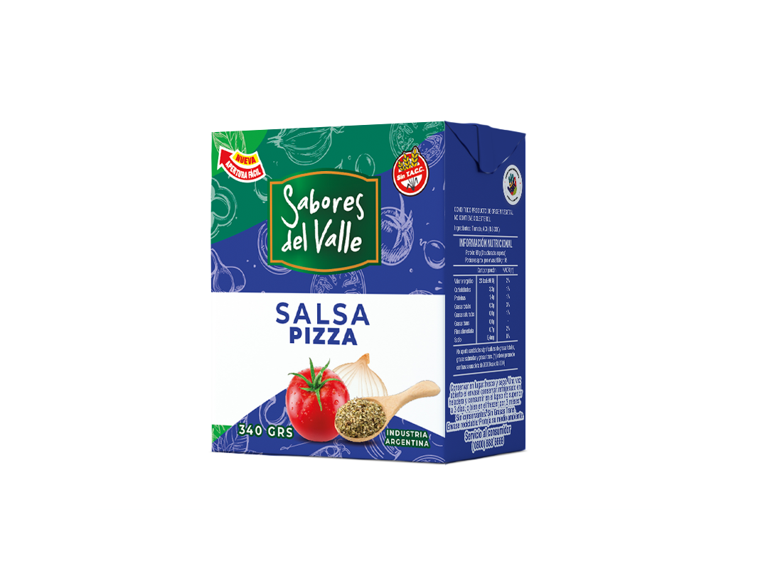 Salsa Pizza Tetra Recart 340 grs.