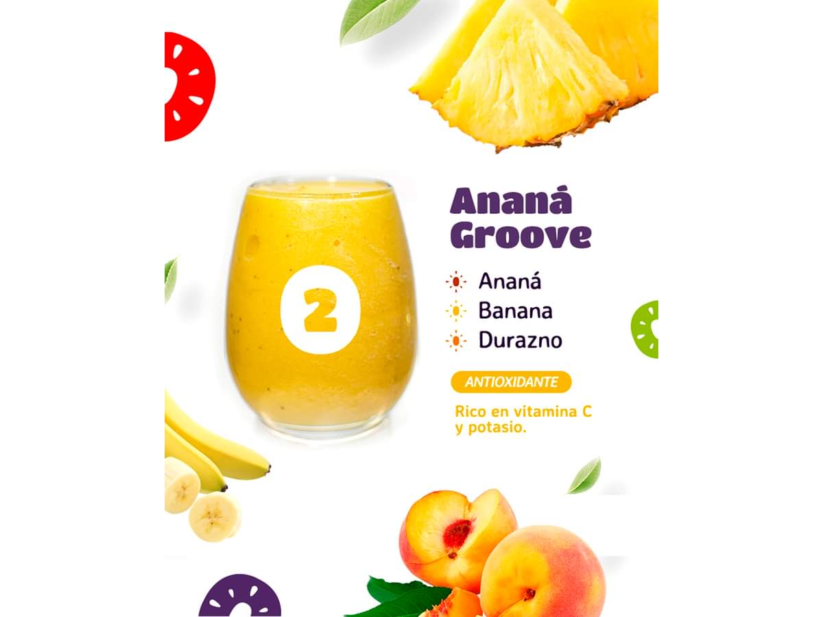 SMOOTHIE ANANÀ GROOVE  150 gr x 14 uni