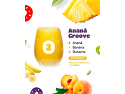 SMOOTHIE ANANÀ GROOVE 150 gr x 14 uni