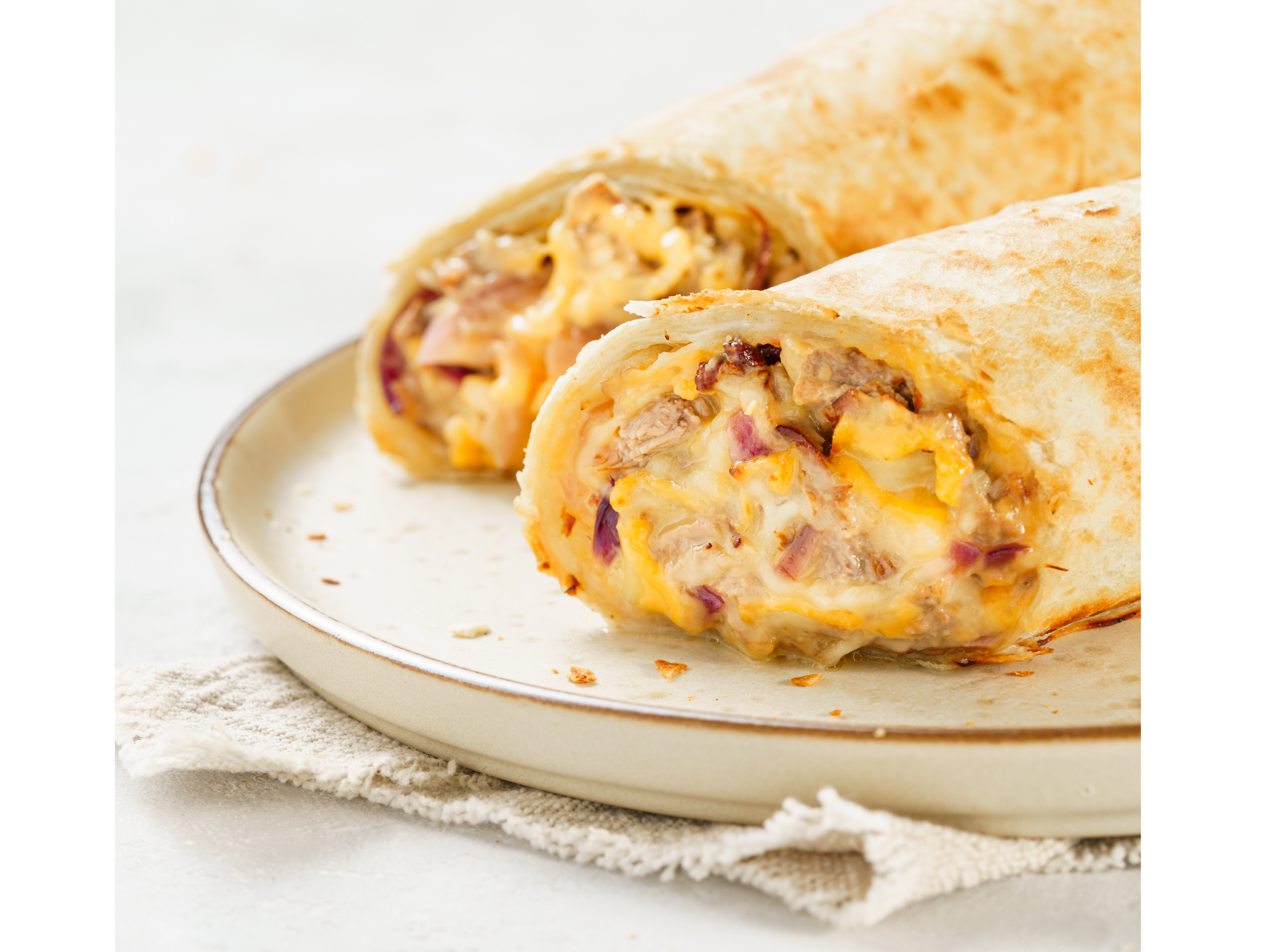 Wrap Carne desmechada y Cheddar x210 gr