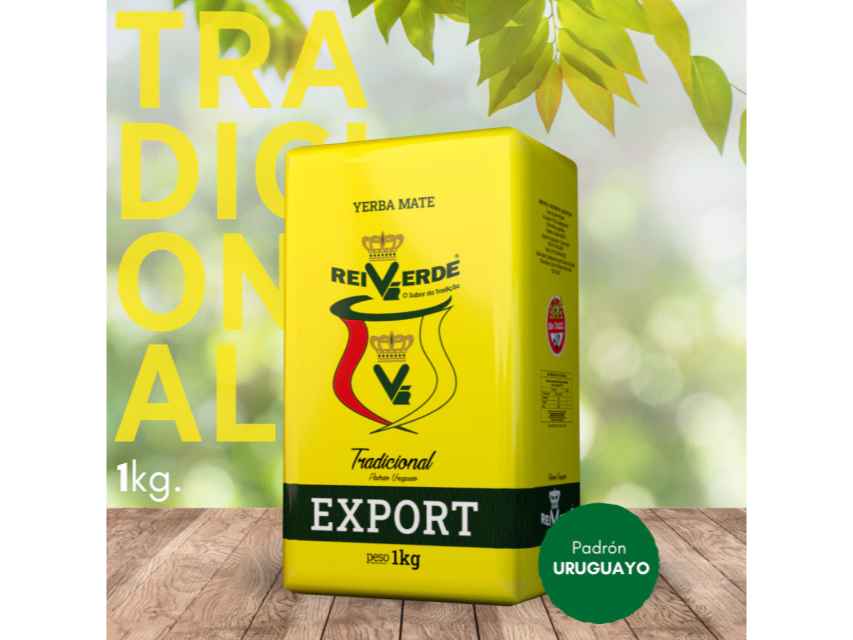 Yerba Mate Rei Verde Export Tradicional x 1kg