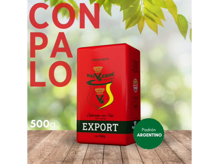 Yerba Mate Rei Verde Padron Argentino x 500gr