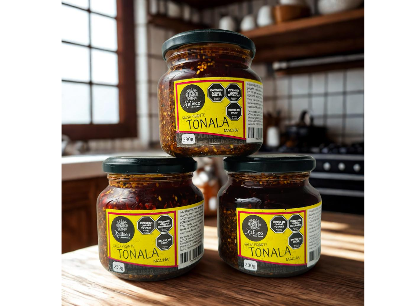 TONALA salsa macha 230g.