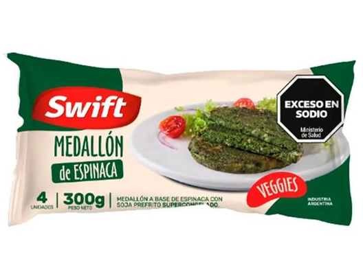 Medallón de Espinaca x 4 uni