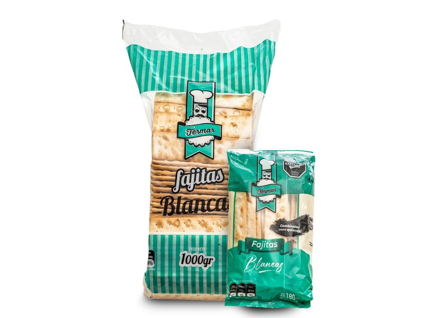 Fajitas Blancas x 180 gr