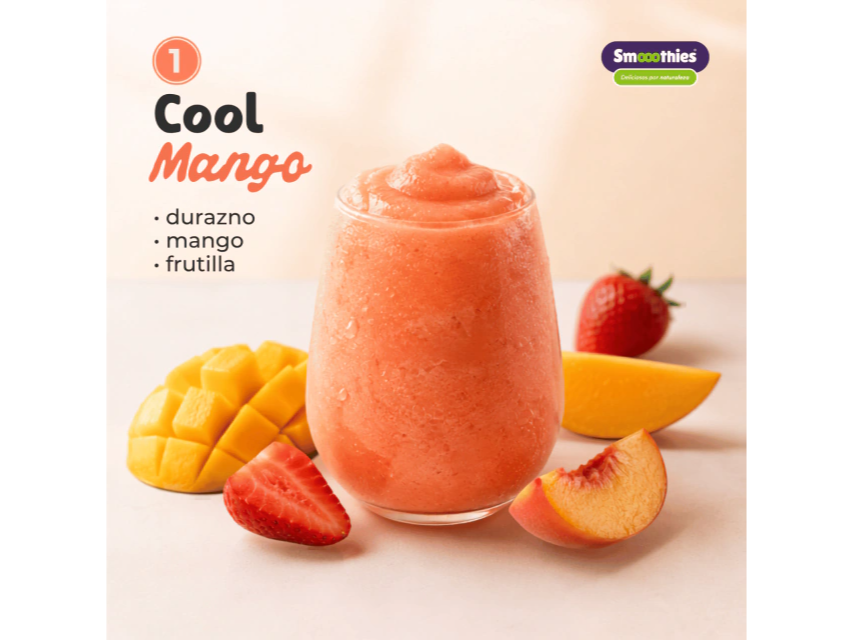 SMOOTHIE COOL MANGO 150 gr x 2 Unidades de Frozen Food 🩵Solucionamos tus Comidas