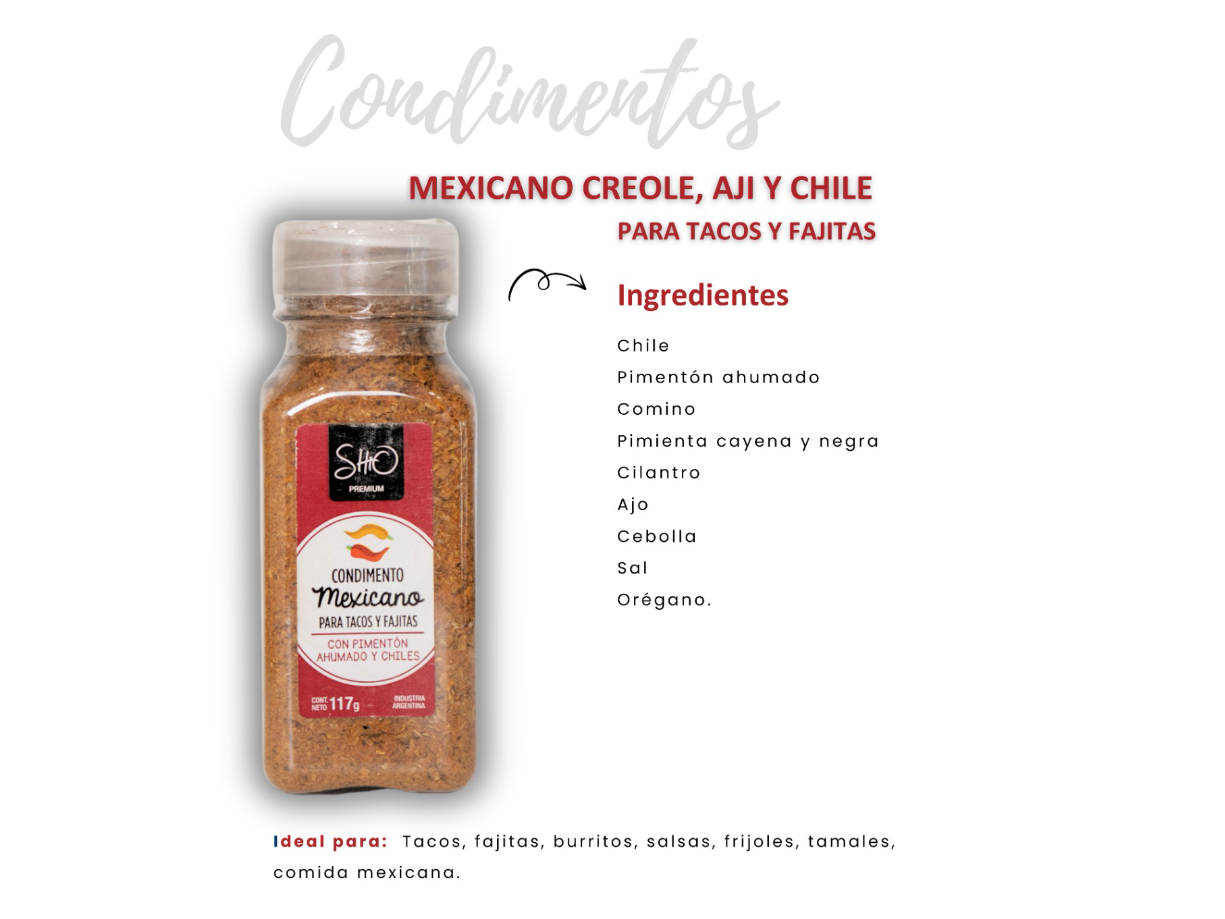 MEJICANO PARA TACOS Y FAJITAS