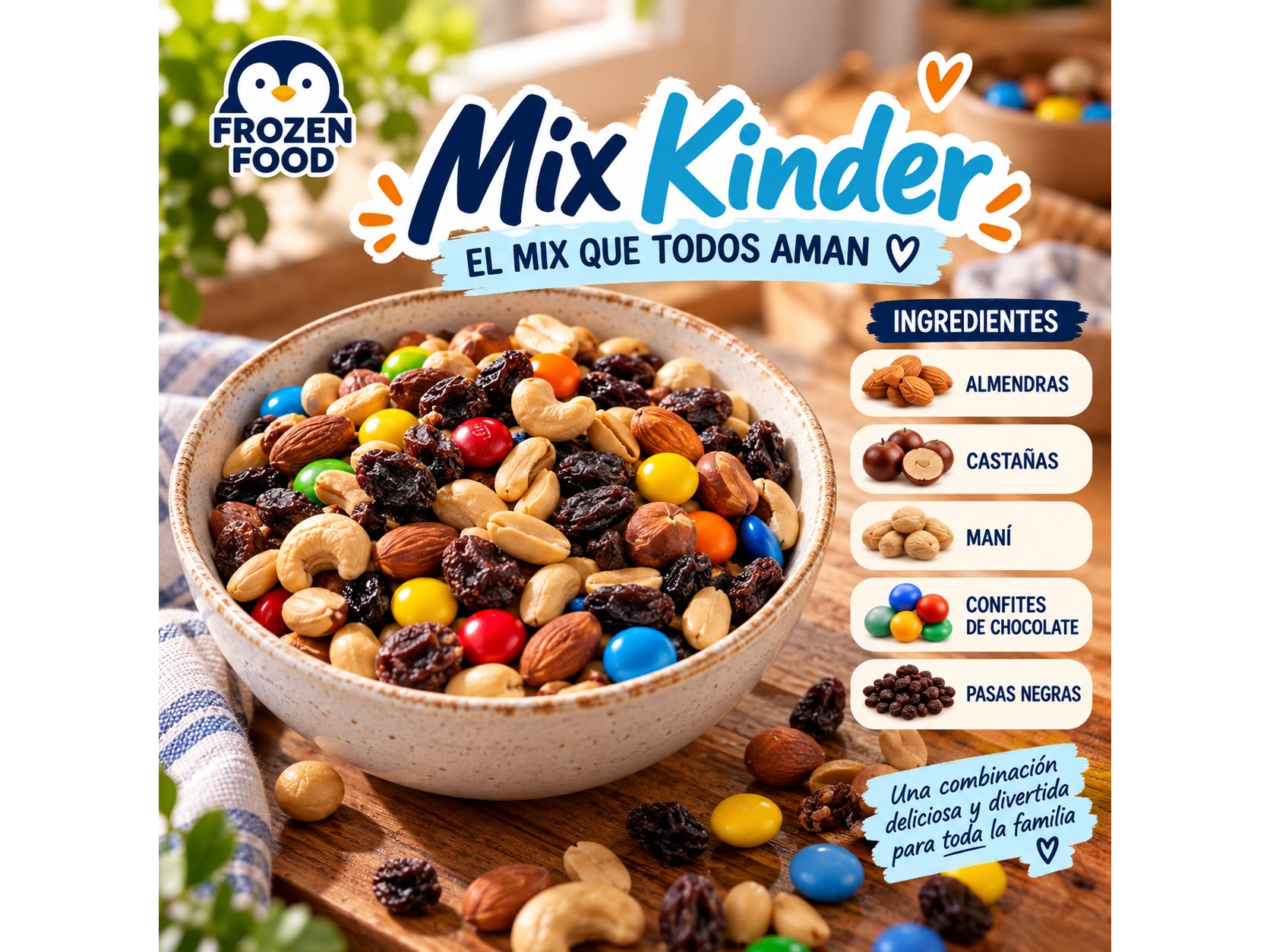 Mix Kinder x 500 gr