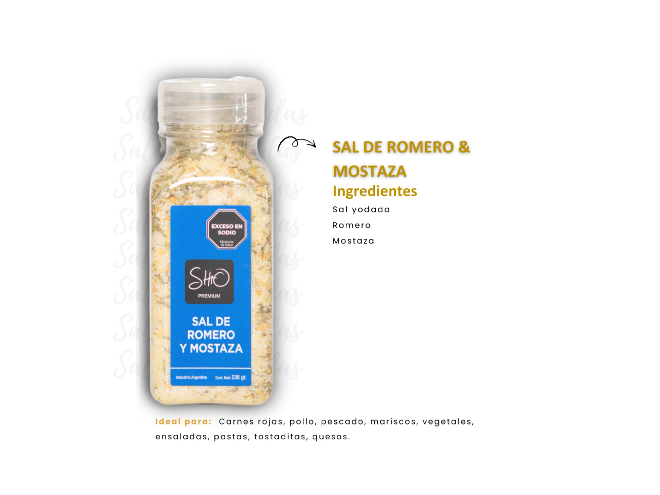 SAL DE ROMERO Y MOSTAZA