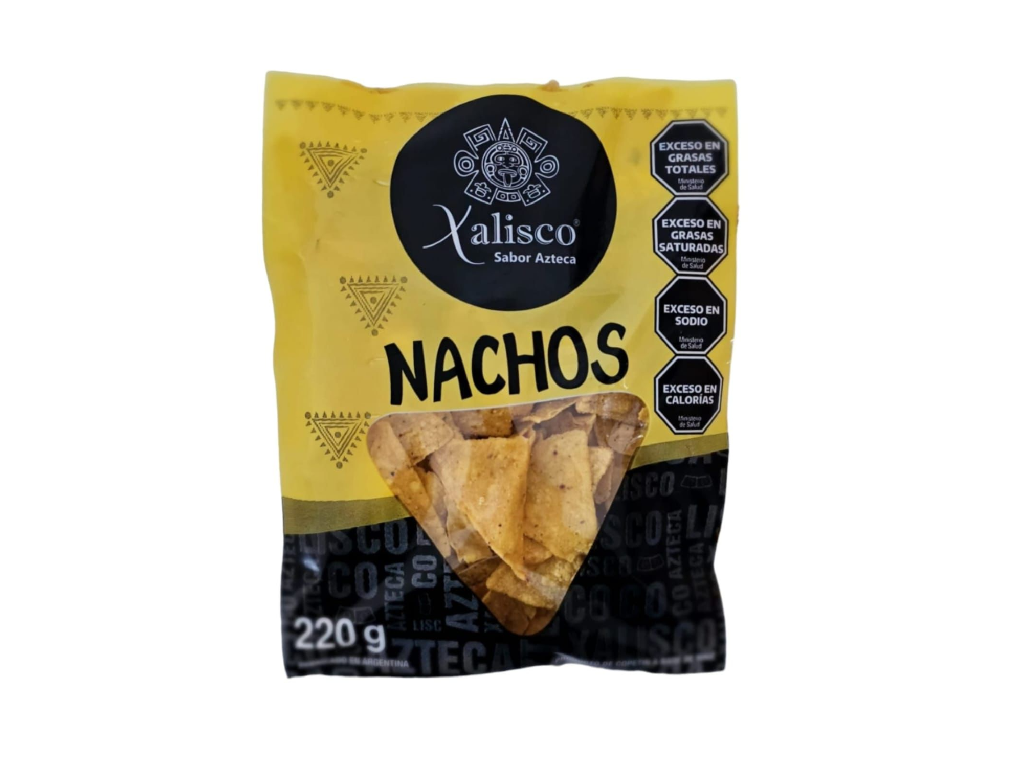 NACHOS de maíz comunes 220g.