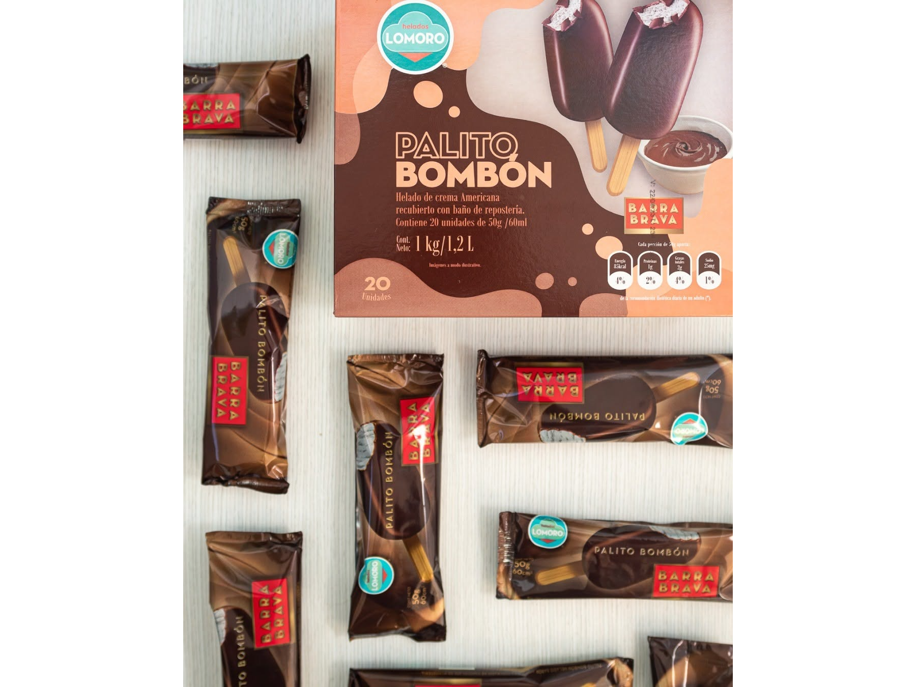 Palito Bombón Helado x 20 uni