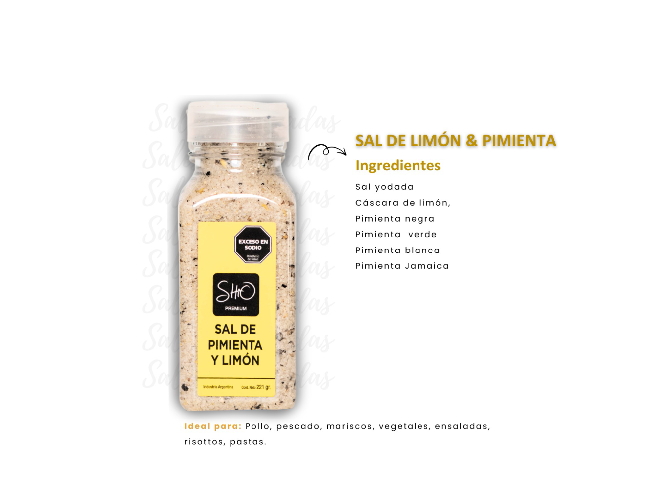 SAL DE LIMÓN Y PIMIENTA