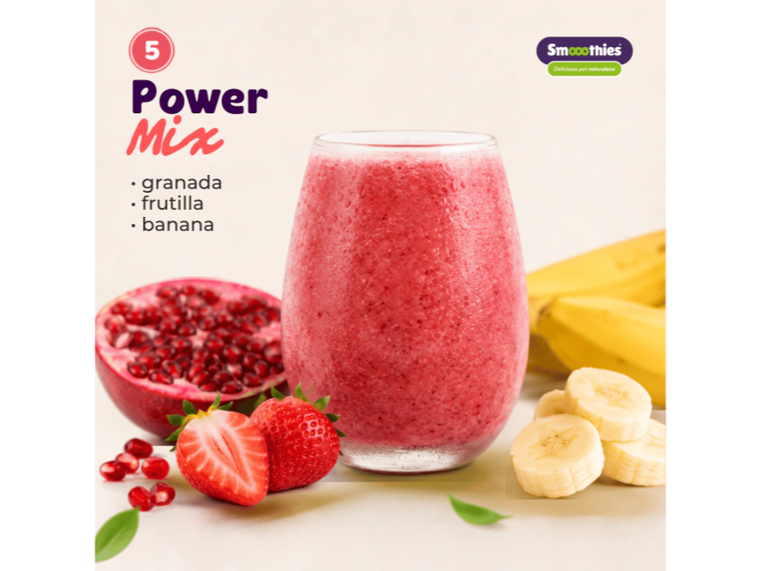 SMOOTHIE POWER MIX  150 gr x 2 Unidades