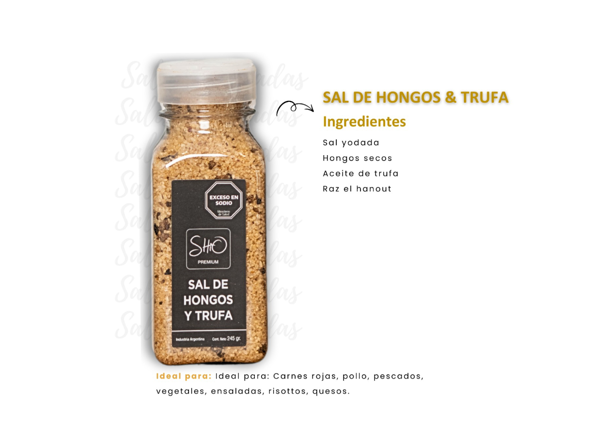 SAL DE HONGOS Y TRUFA