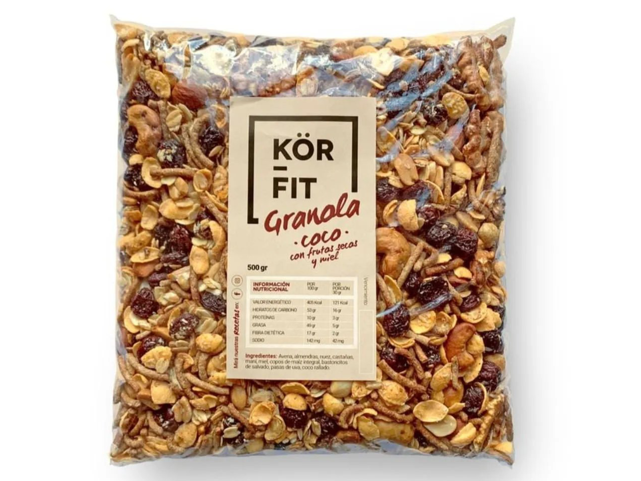 GRANOLA COCO x 500 gr