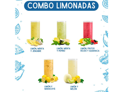 Combo Limonadas x 5 uni