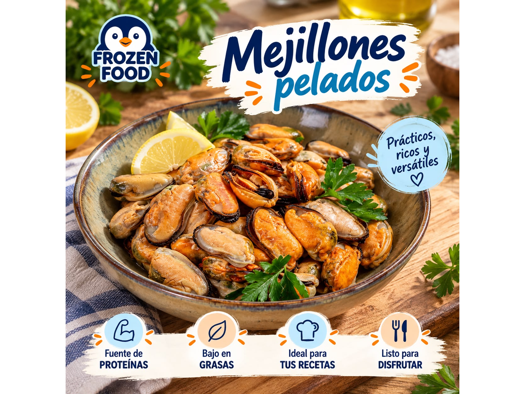 Mejillón Pelado x 250 gr