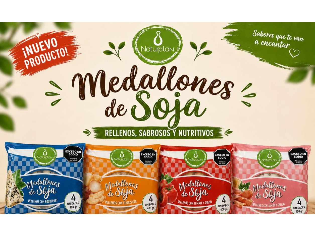 Milas de Soja rellenas x 4 uni