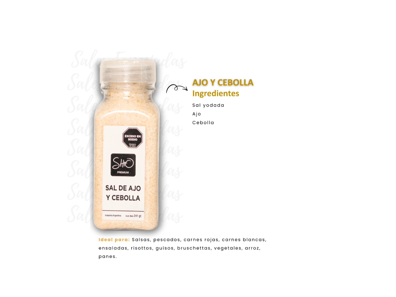 SAL DE AJO Y CEBOLLA