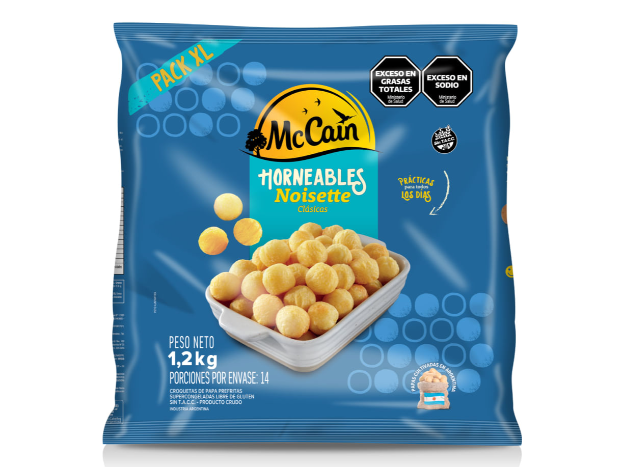 Papas Noisette x 1,2 kg Mc Cain