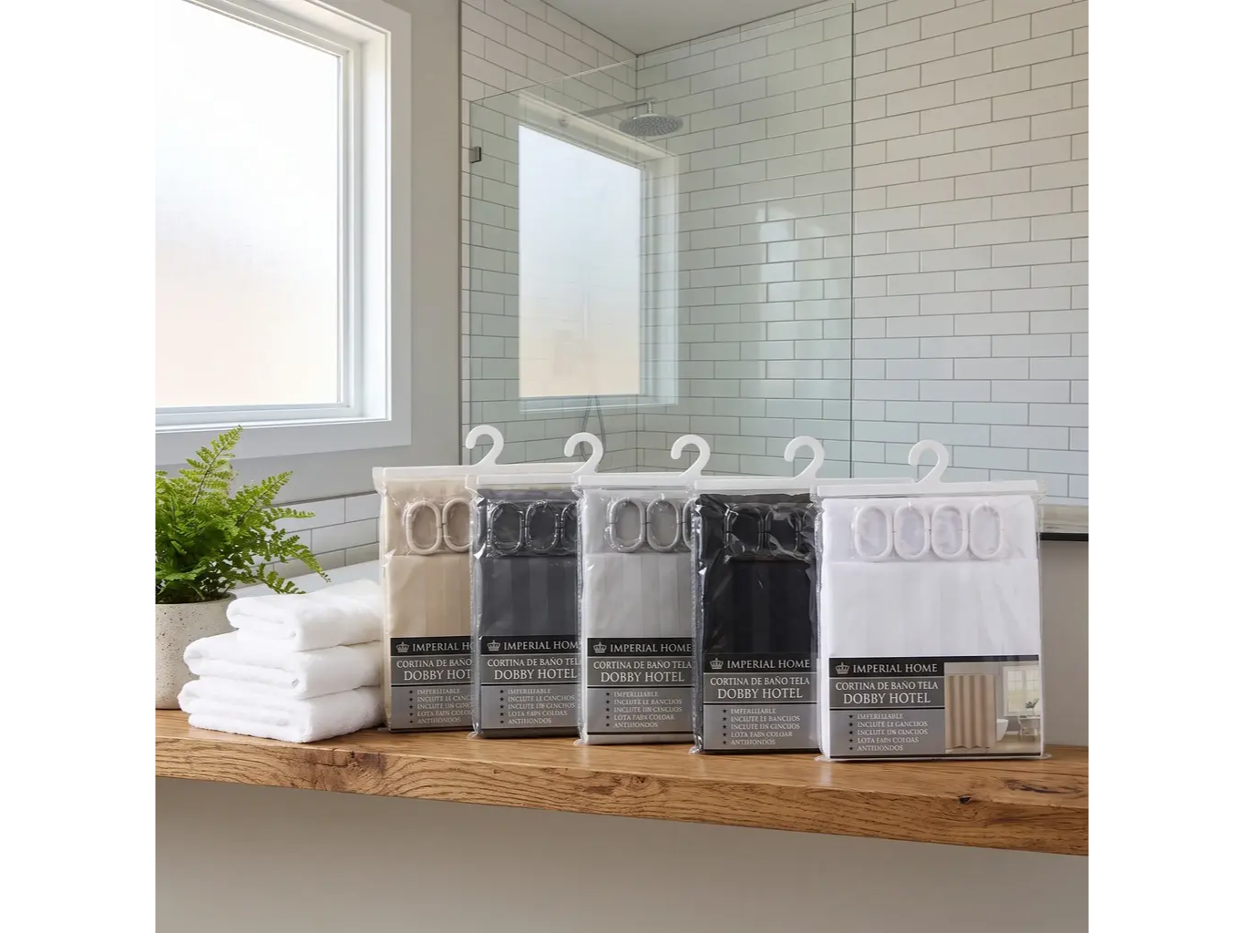 Cortina de baño de Dobby Hotel IMPERIAL