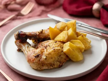 1/4 de Pata Muslo al Horno