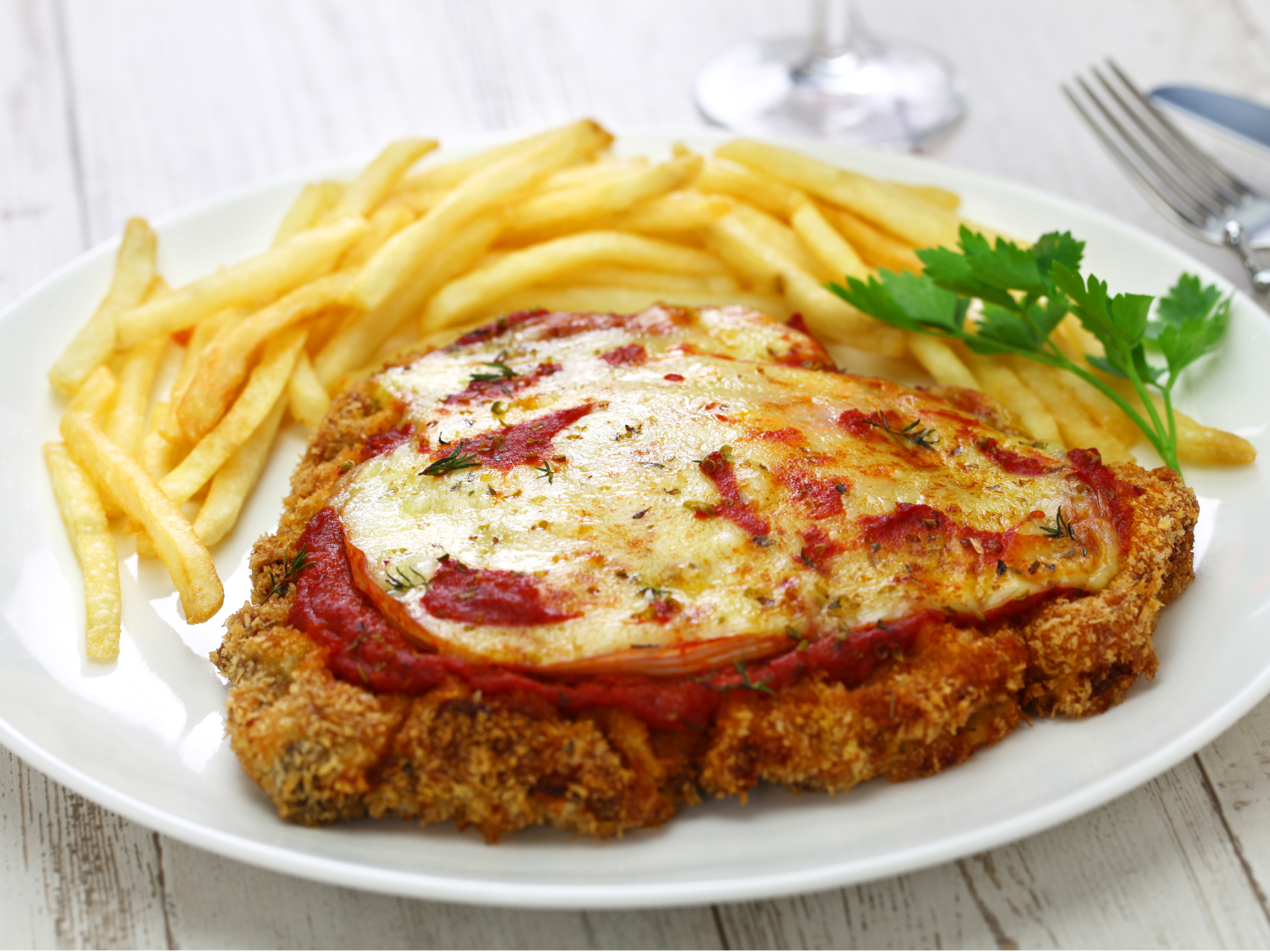 Milanesa de Ternera a la Napolitana