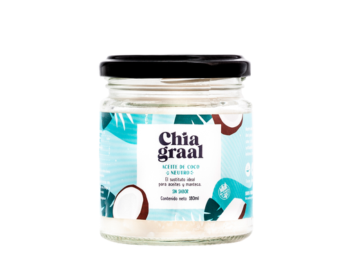 Aceite de coco Chiagraal neutro x1 und