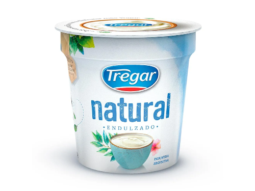Yogur natural Tregar x140 grs